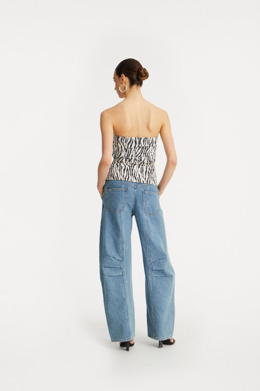 Rotate - Cargo Denim Jeans