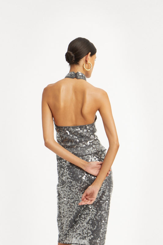 Rotate - Net Halterneck