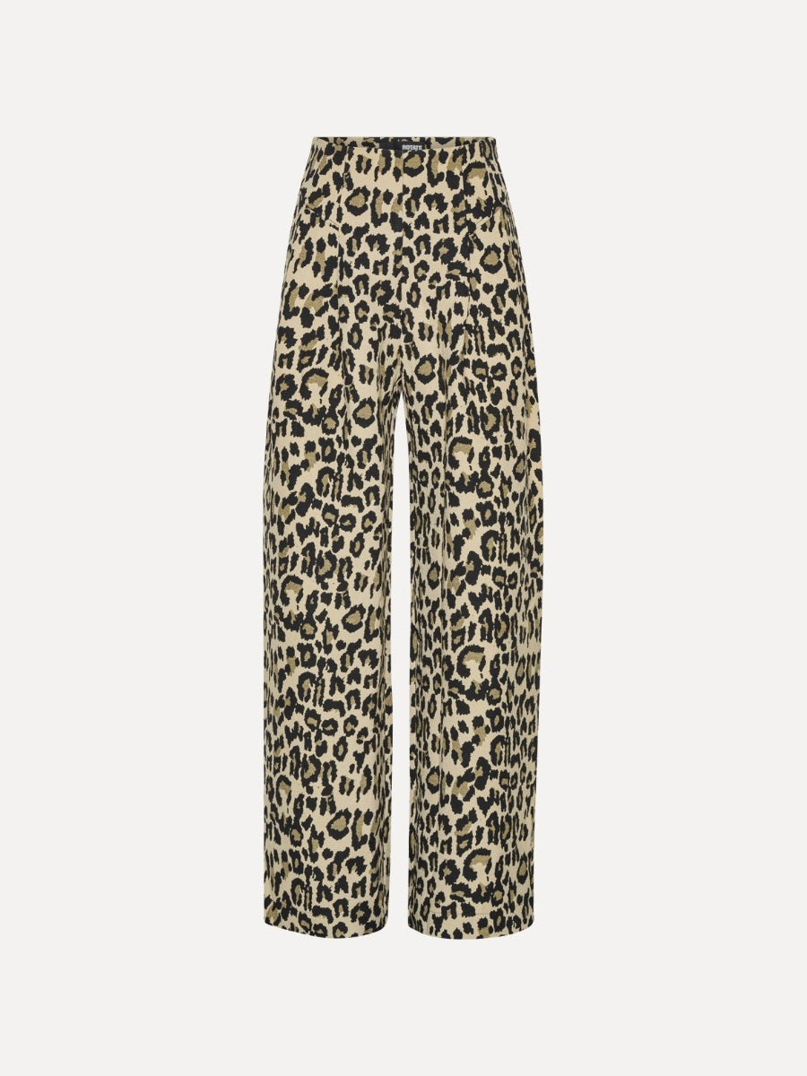 Rotate - Jacquard Wide Pant