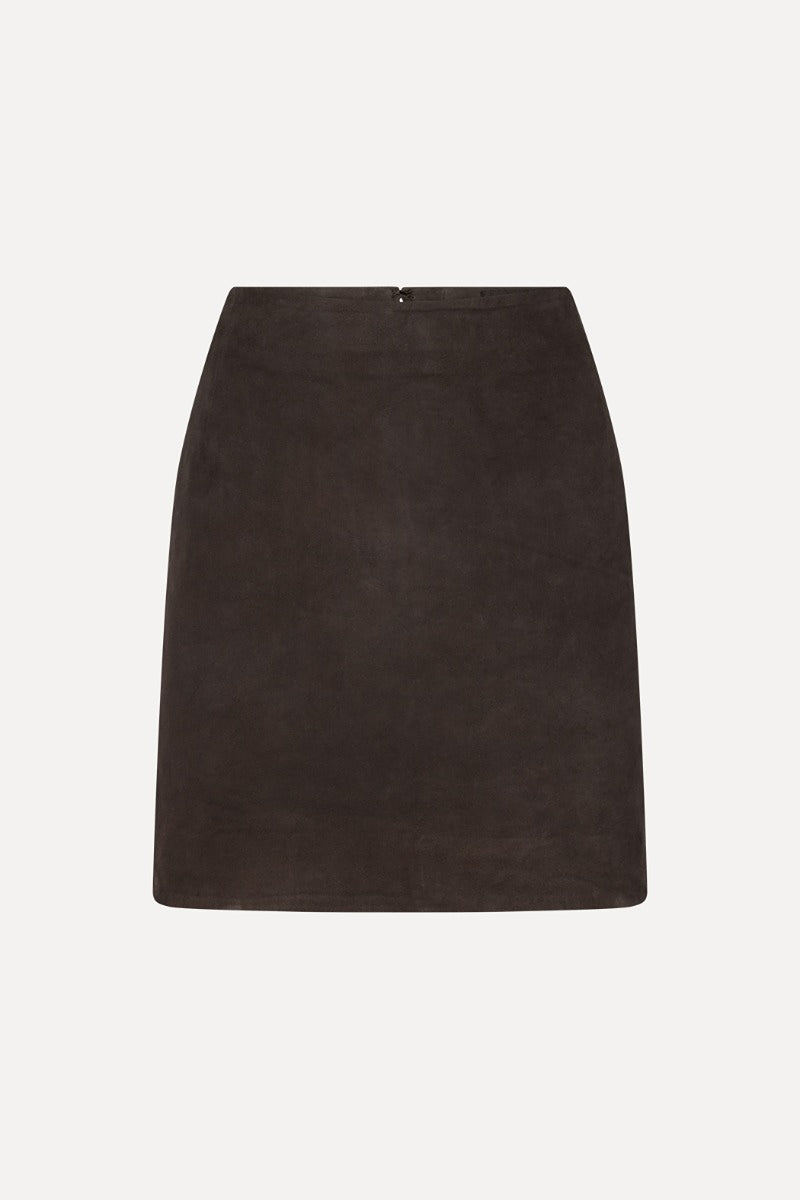 Rotate - Suede Mini Skirt