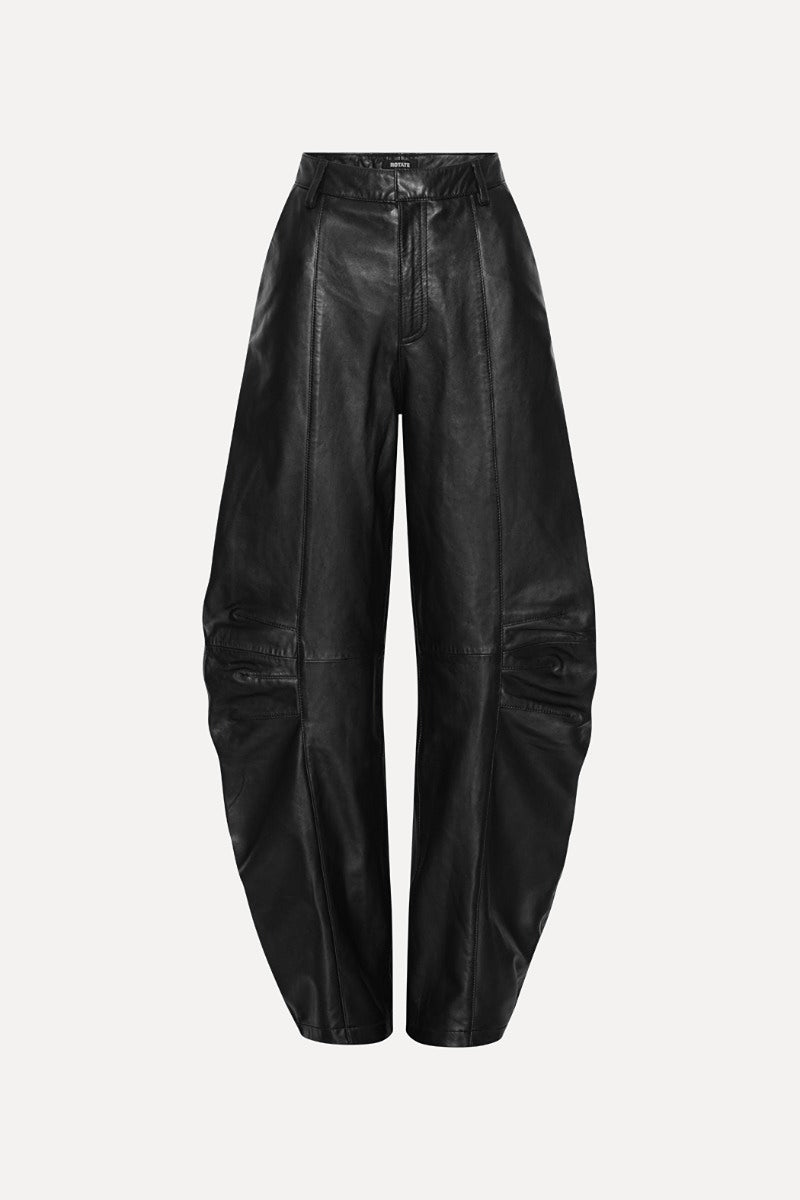 Rotate - Leather Cargo Pants
