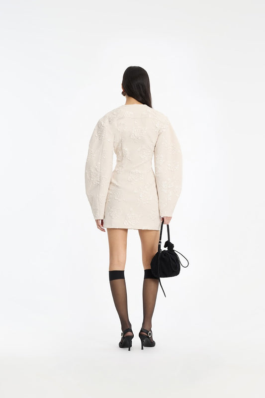 Rotate - Jacquard Strapless Dress