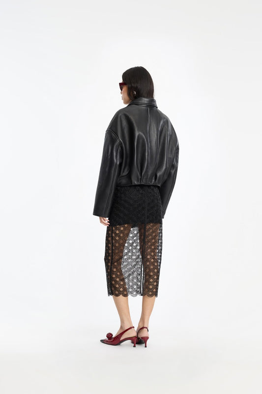 Rotate - Bonded Leather Jacket