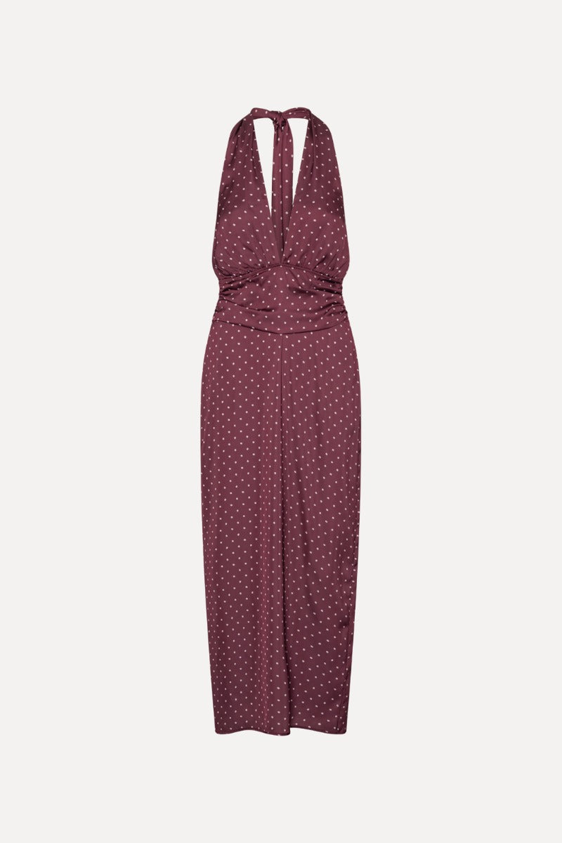 Rotate - Halterneck Scarf Dress