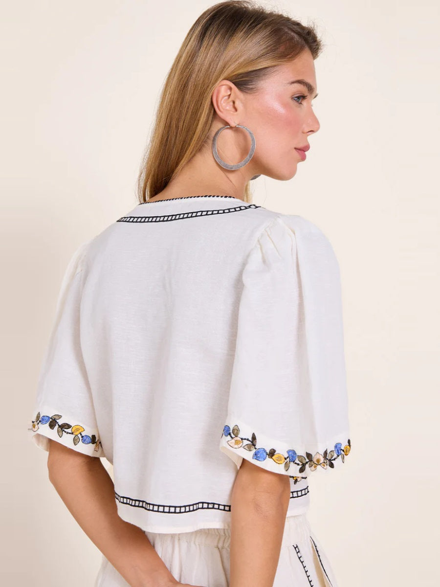 Scarlet Poppies - FREJA TOP