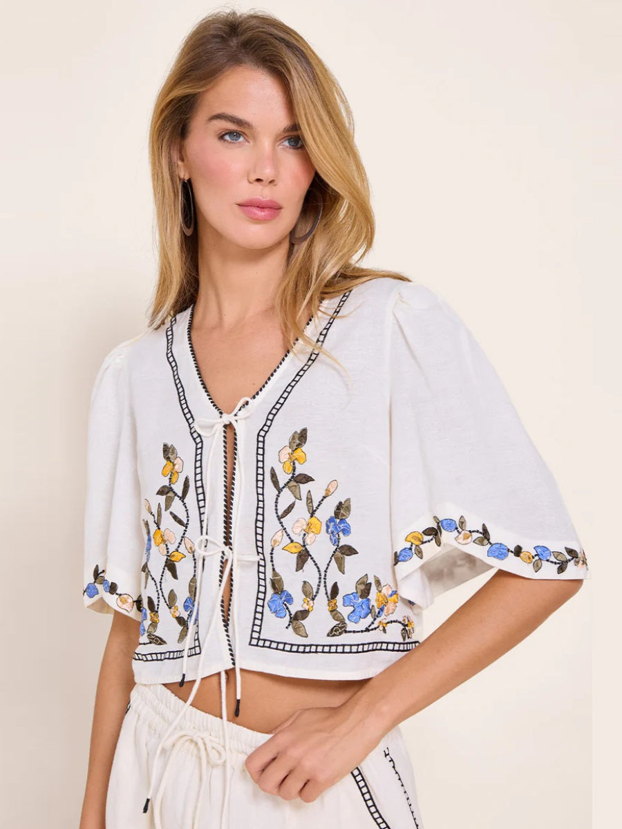 Scarlet Poppies - FREJA TOP