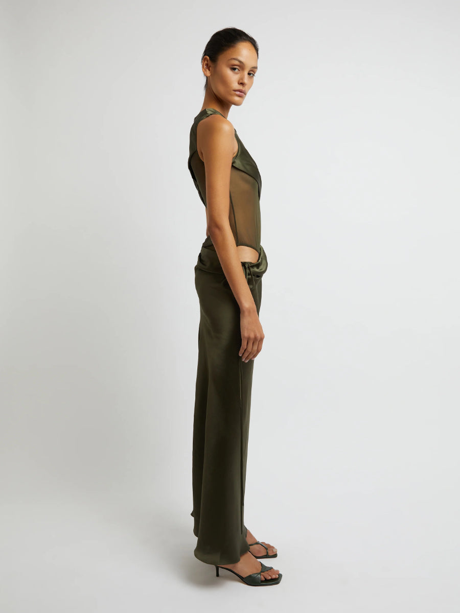 Christopher Esber - VERDANT LNG DRESS