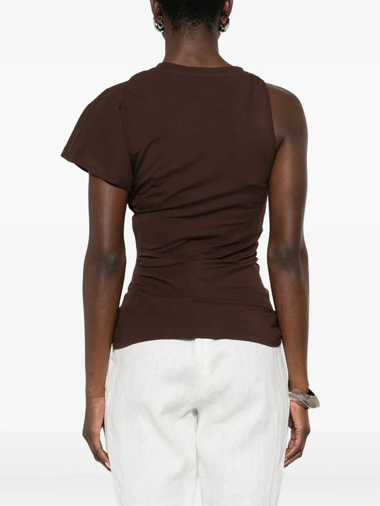 Christopher Esber T-Shirt- Crystal Twist Tee