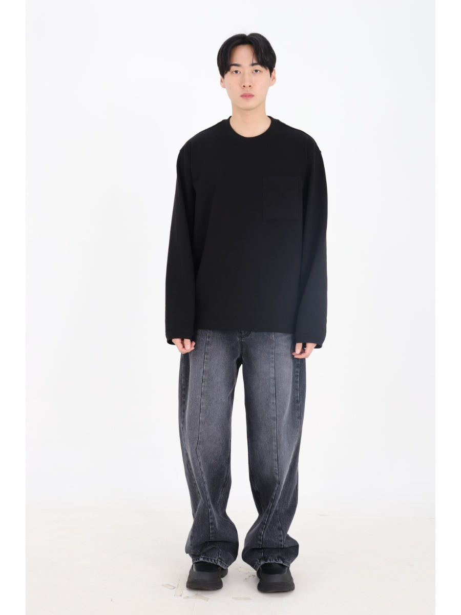 SOLID HOMME - TEE COTTON