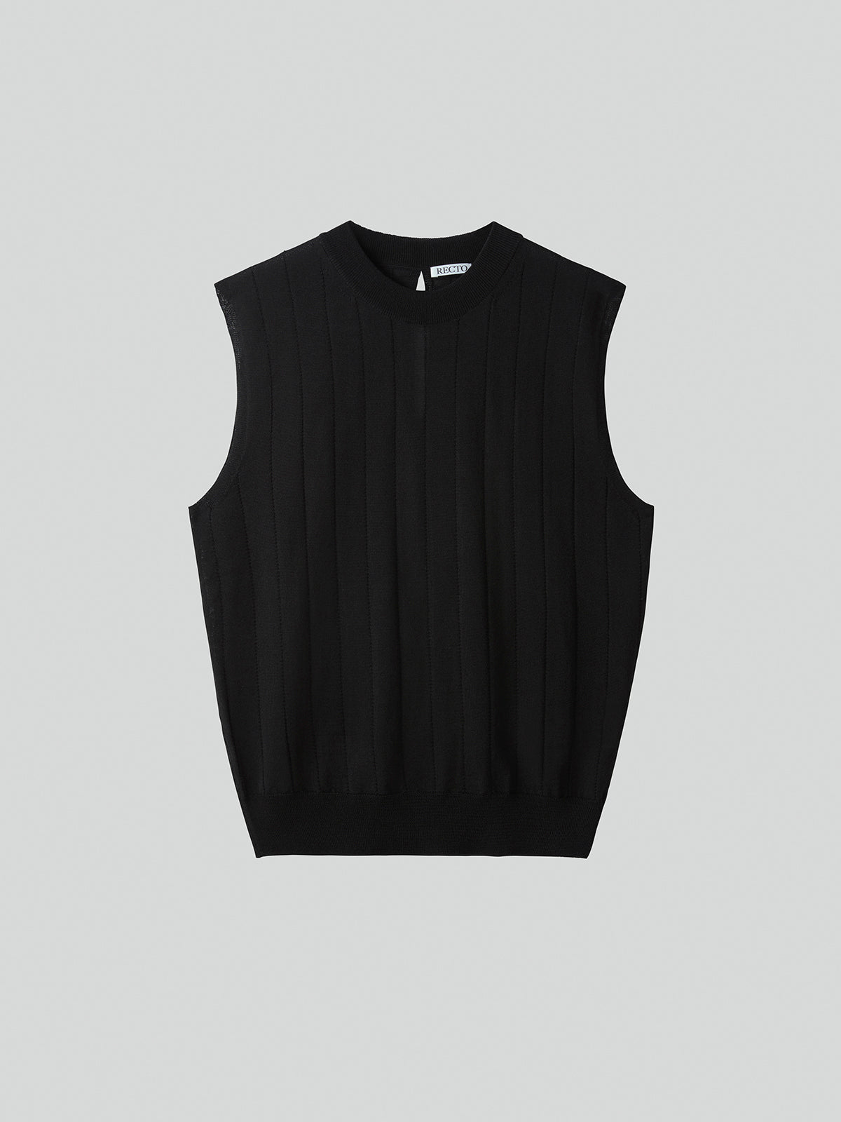 Recto - Ribed Slvls Top