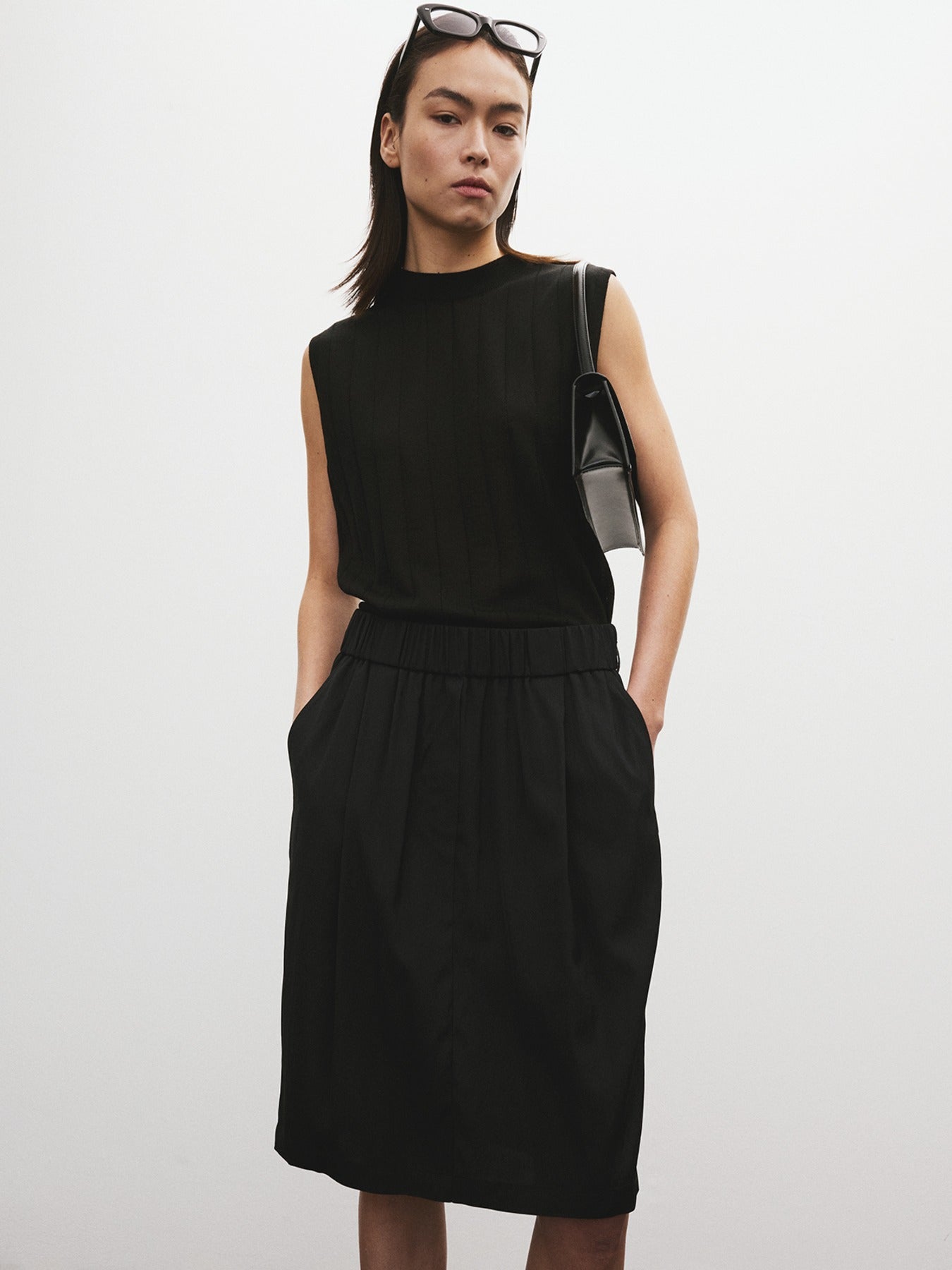Recto - Ribed Slvls Top