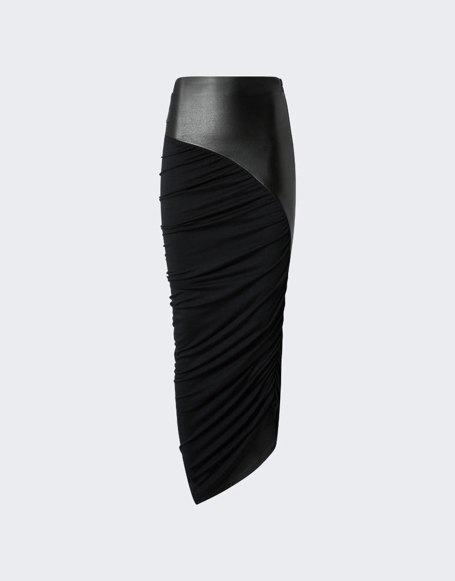 The Andamane - Ursula Vegan Leather Skirt
