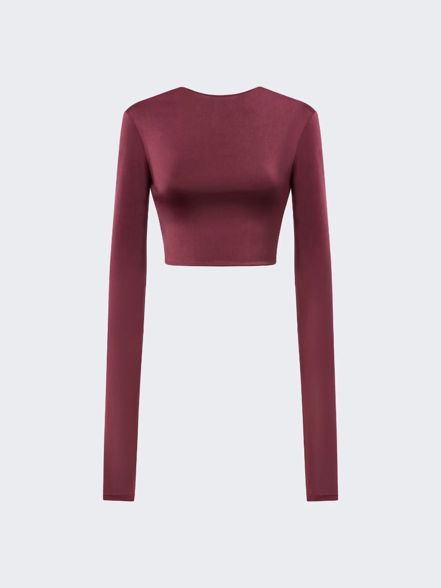 The Andamane - Lia LS Crop Top