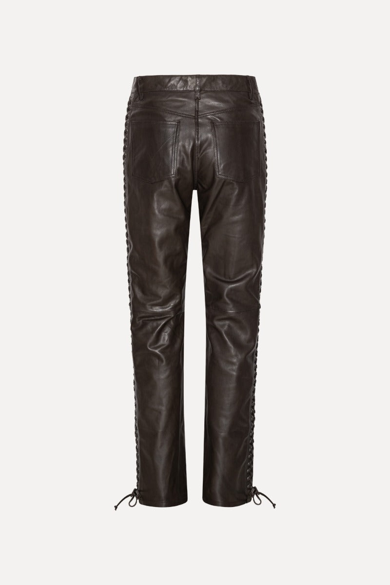 Rotate - Laced Leather Pants