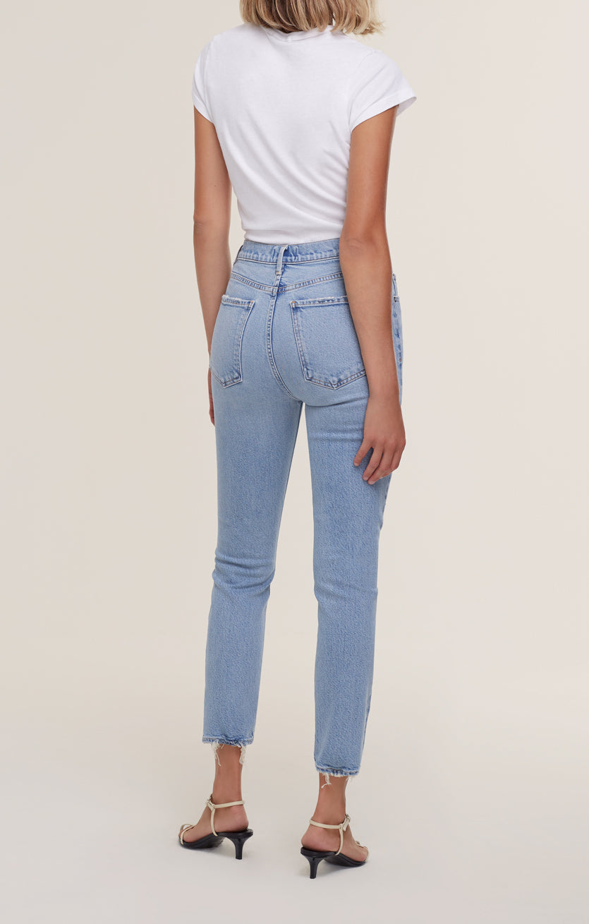 Agolde - Nico High-Rise Slim Fit in Cliffside Jeans Agolde