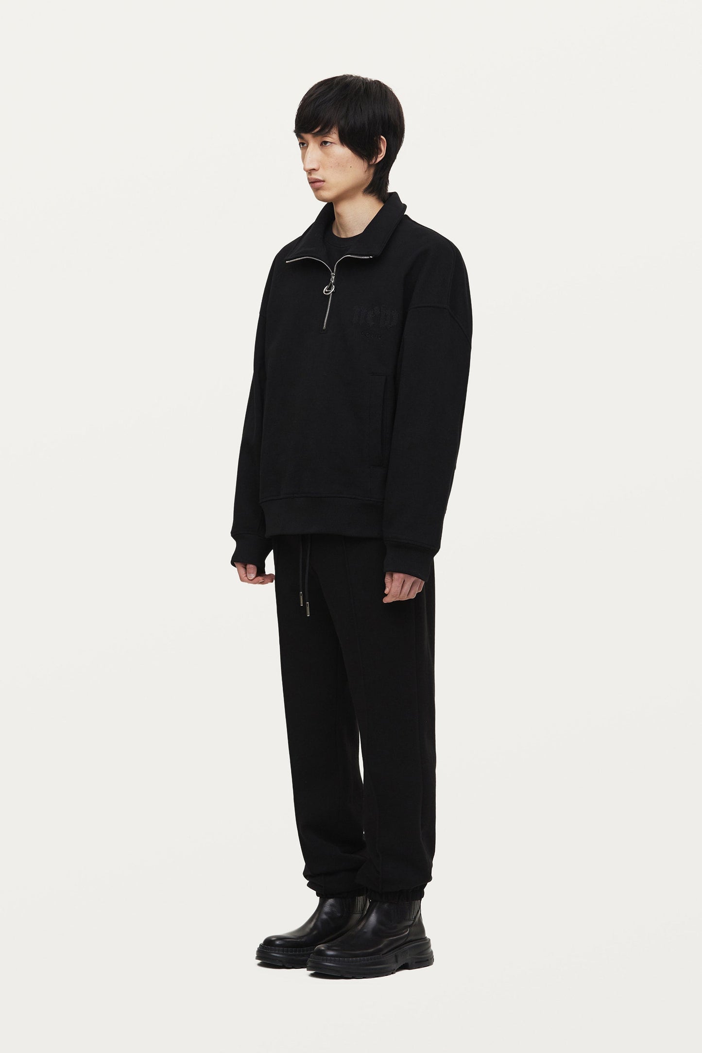 Solid Homme - Half Zip-up Sweatshirt Sweatshirts & Jogging Pants Solid Homme