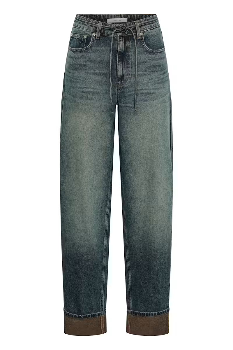 Gestuz - Gzsusara HW Barrel Jeans
