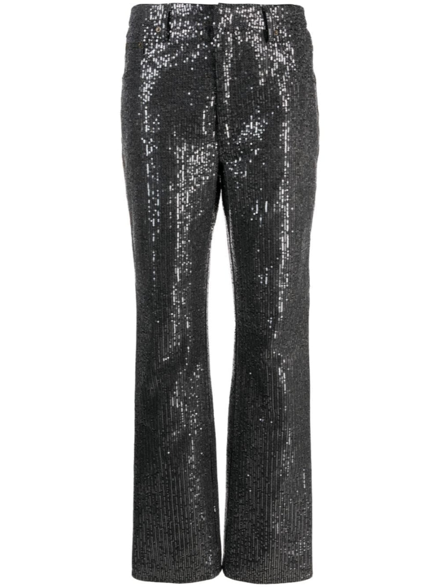 ROTATE - TWILL SEQUIN JEANS