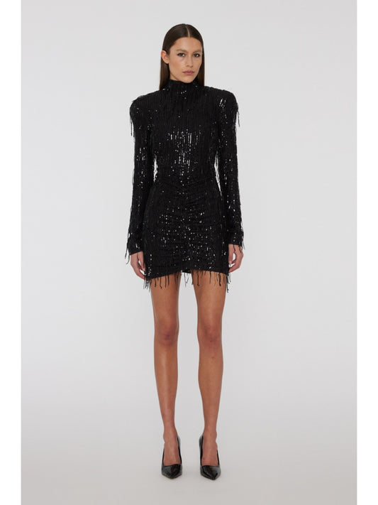 ROTATE- SEQUIN MINDRESS