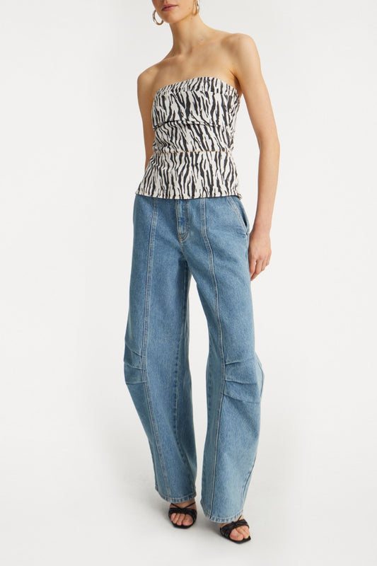 Rotate - Cargo Denim Jeans