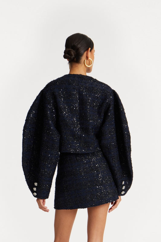 Rotate - Boucle Short Jacket