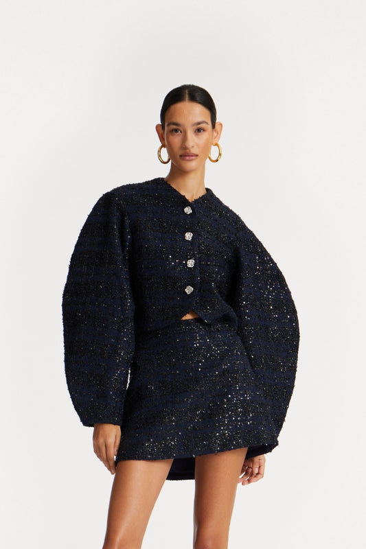 Rotate - Boucle Short Jacket