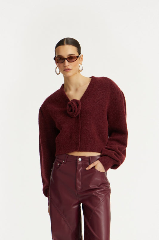 Rotate - Puff Sleeve Cardig