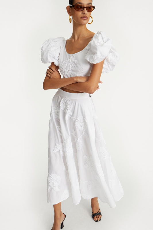 Rotate - Flower Maxskirt