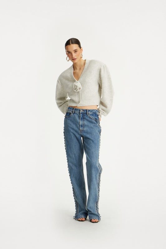 Rotate - Laced Strleg Jeans