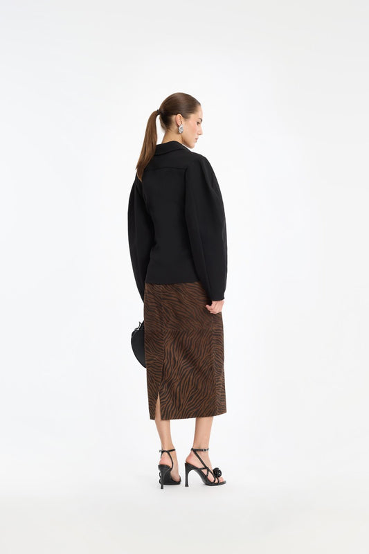 Rotate - Suiting Fitted Shirt