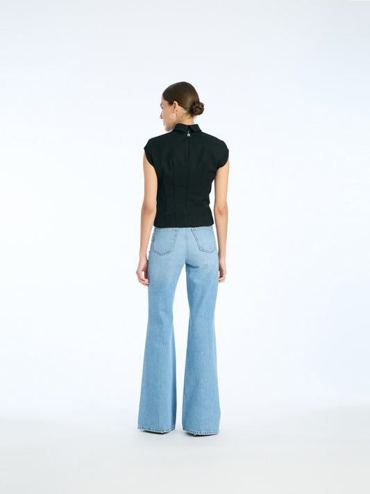 Rotate Top - Draped Bow