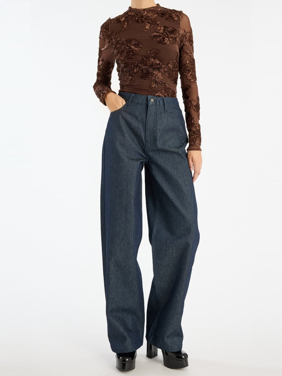 Rotate - Wide Leg Jeans