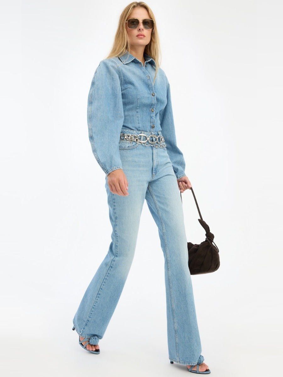 Rotate - Slim Bootcut Jeans
