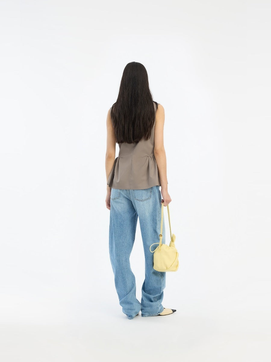 Rotate - Peplum Waistcoat