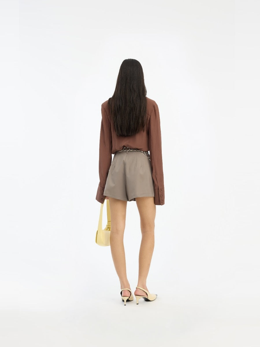 Rotate - High-waisted Shorts