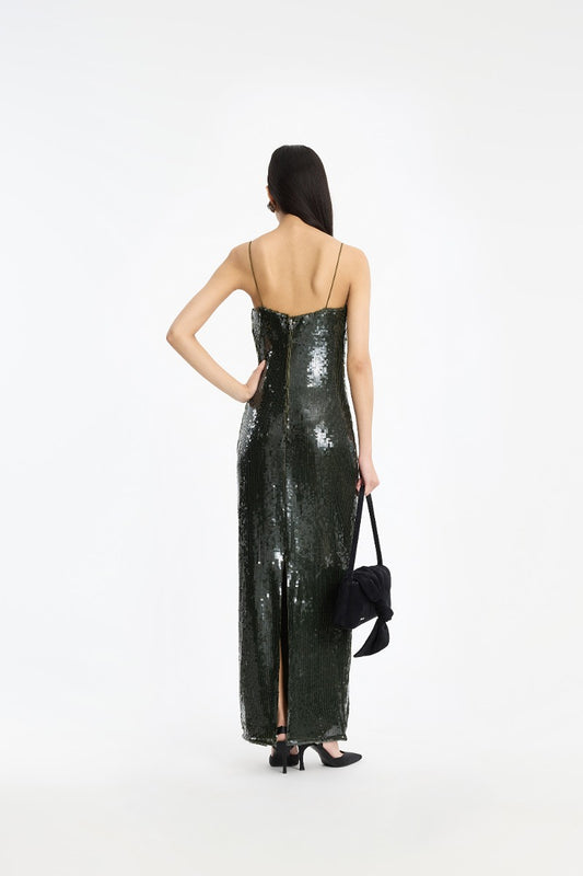 Rotate - Sequins Slip Dress PlEa