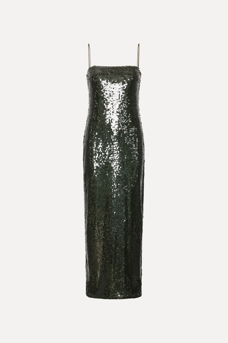 Rotate - Sequins Slip Dress PlEa