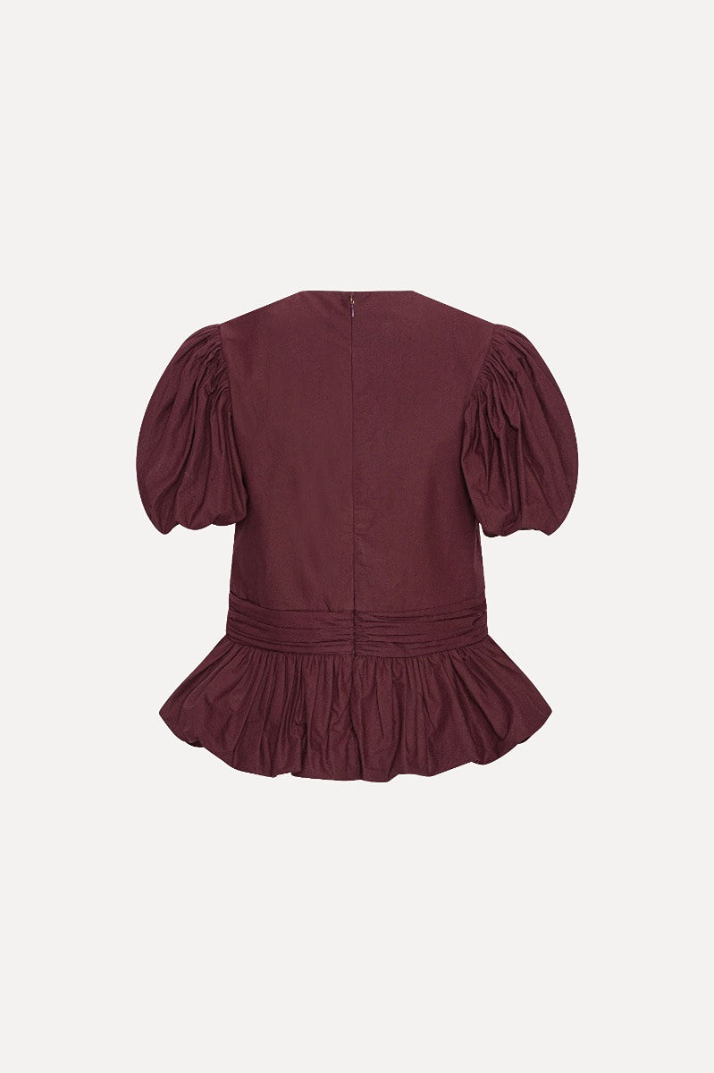 Rotate - Puff Sleeve Top Co