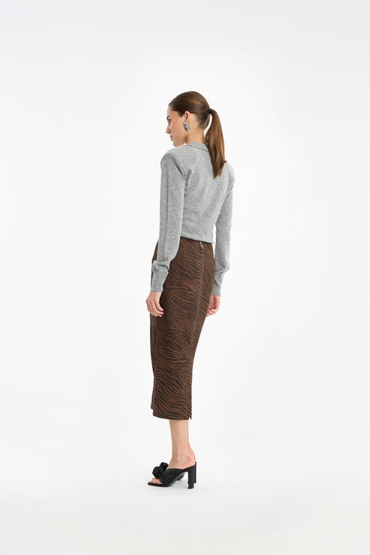 Rotate - Wool Bow LS Top