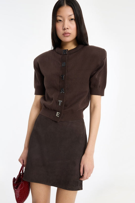 Rotate - Firm Knit SS Cardigan