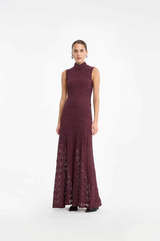Rotate - Lace Flared Dress