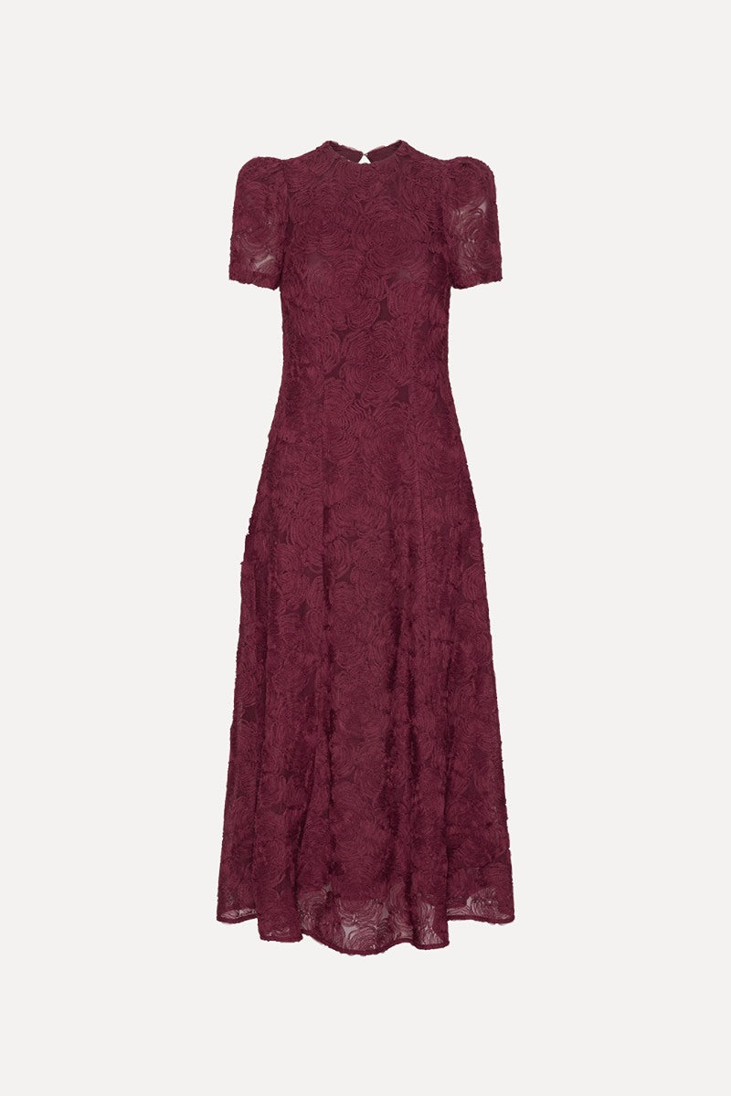 Rotate - Flower Mesh Dress PlEa