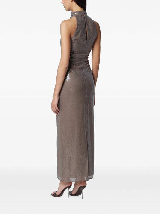 Rotate - Sequins Slit Dress