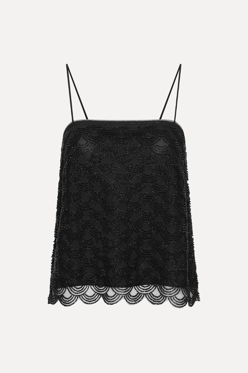 Rotate - Sequins Slip Top
