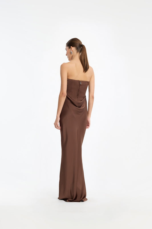Rotate - Corsage Long Dress