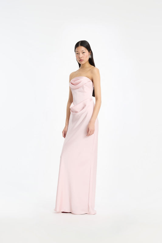 Rotate - Corsage Long Dress