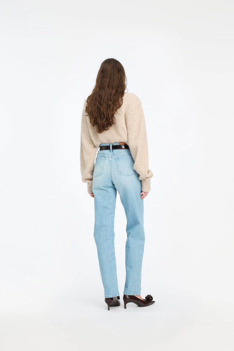 Rotate - Straight Zip Jeans Co