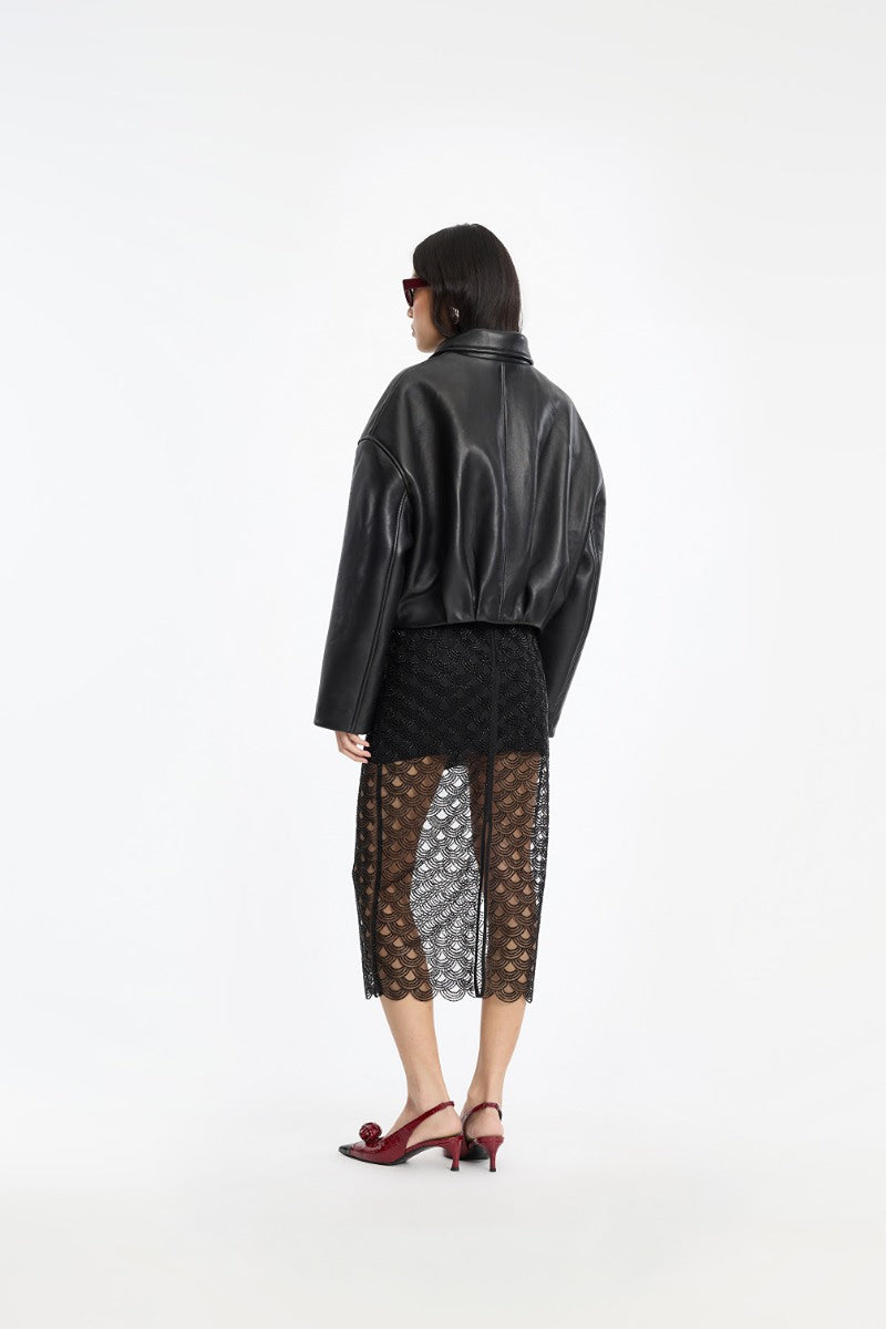 Rotate - Bonded Leather Jacket
