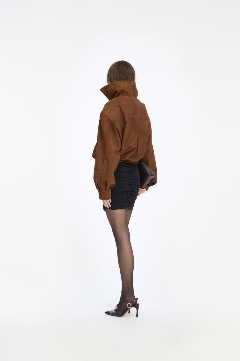 Rotate - Suede Anorak Jacket