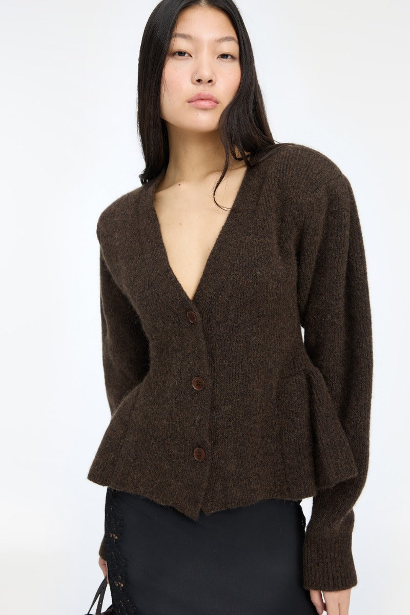Rotate - Peplum Cardigan